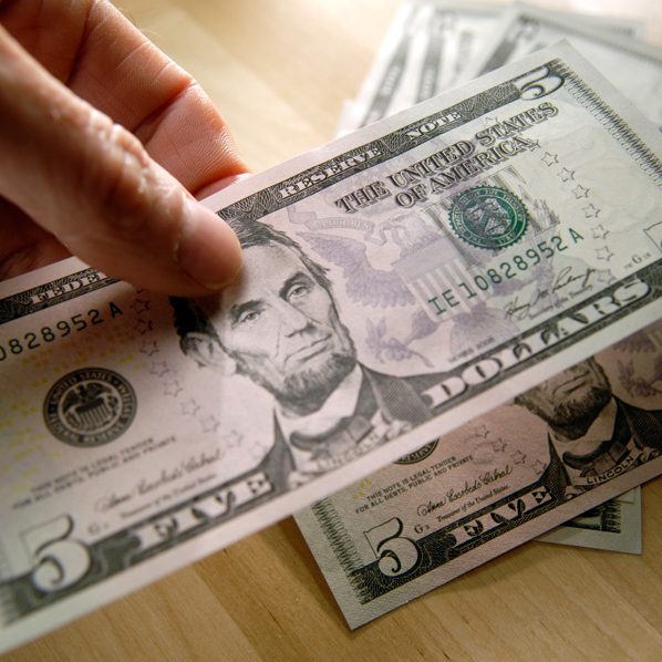 money Earn $5 per Fast Forward